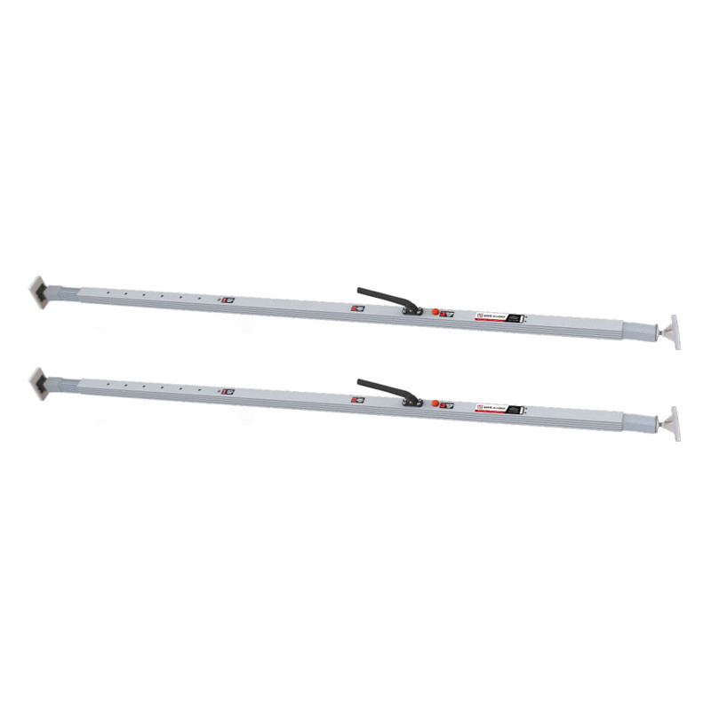 SaveALoad SL30 Heavy Duty Trailer Cargo Load Bar Pair With Fixed