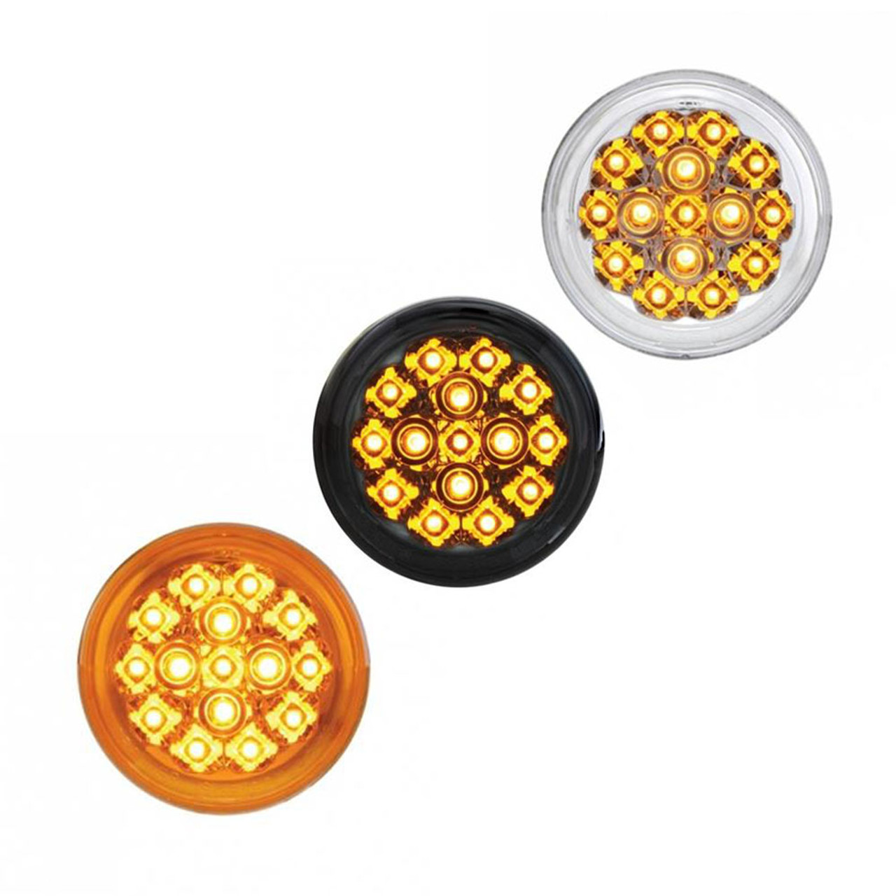 3 inch round turn signals