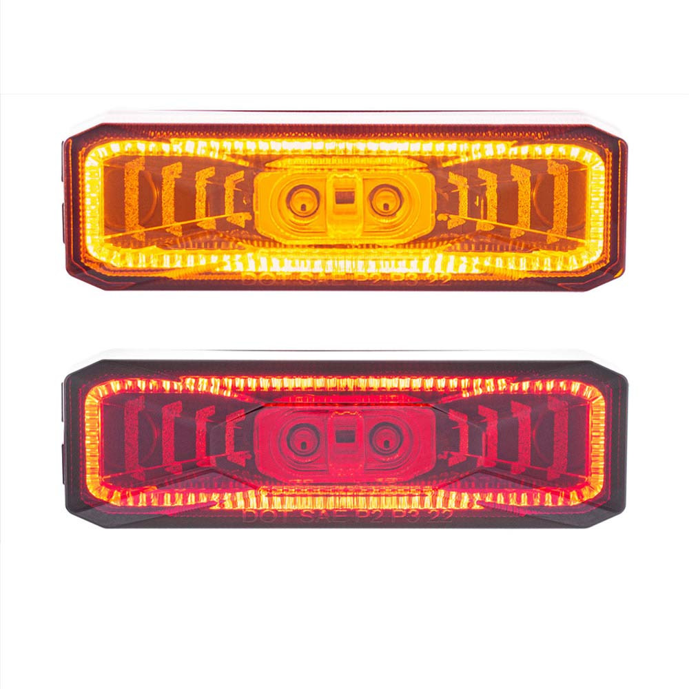 10 LED Rectangular Abyss Clearance Marker Light - Raney's Truck Parts