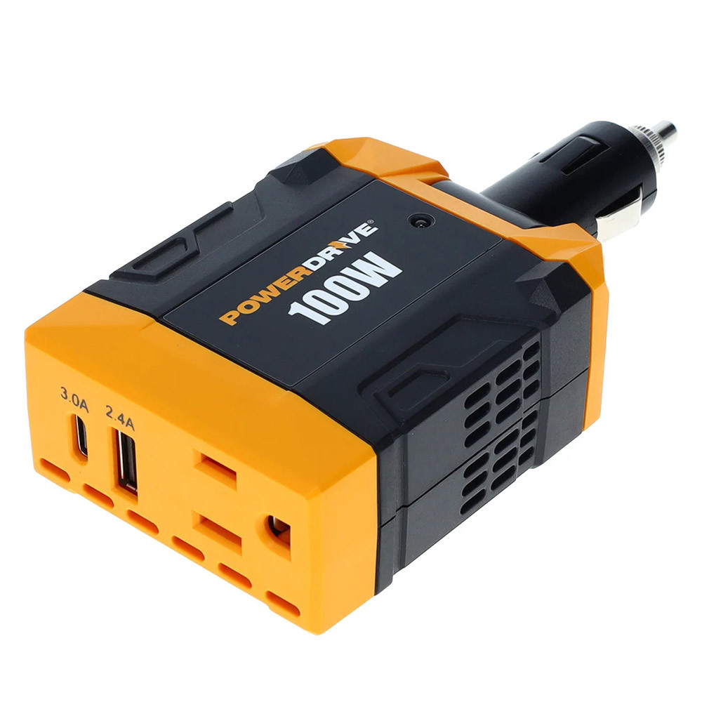 Power Inverter with AC Outlet and Dual USB Ports | Raney's