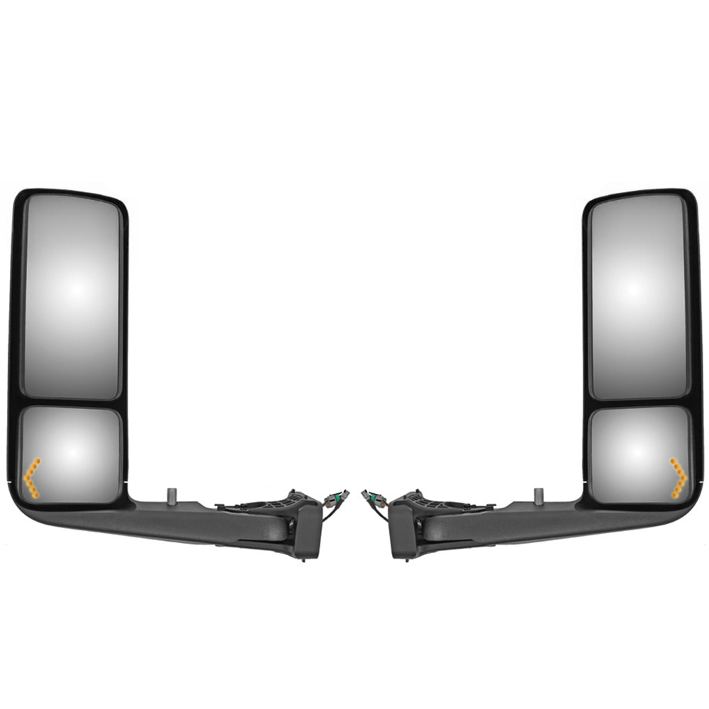 BAOCHICARS White Left Driver Side Rearview Mirror – Fits 2017-2023 Tesla Model 3, Power Fold, Heated, Memory