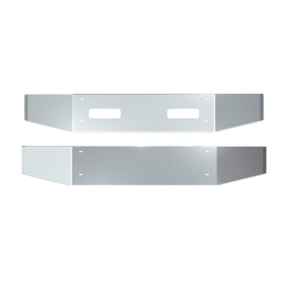 Western Star 49X Severe Duty Set Back Axle Bumper By Valley Chrome