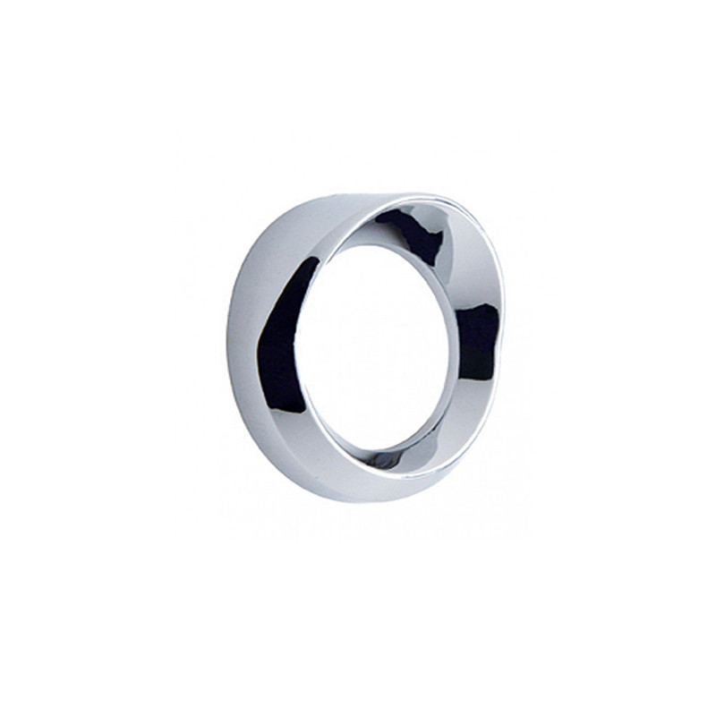 Peterbilt Gauge Cover Chrome Gauge Cover W/ Visor For Peterbilt Trucks 1987-2005 - Small Classic Style Peterbilt Headlight Bezel - Foto 3