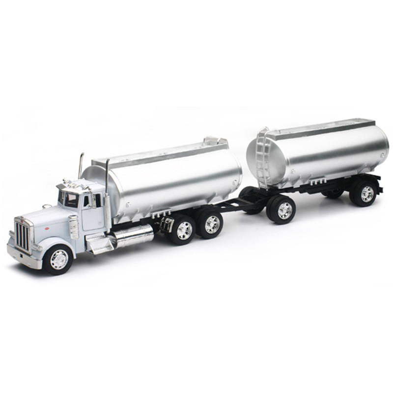 Peterbilt 379 With Dry Van Trailer In White 1/32 Scale - Raney's Truck ...