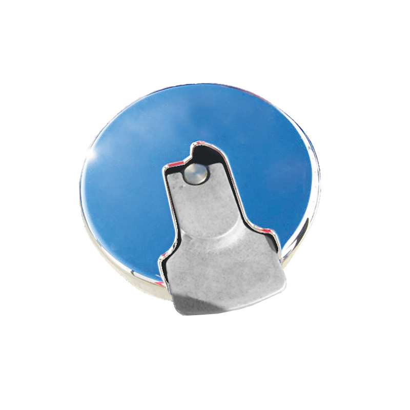 Lifetime Chrome Billet Peterbilt Fuel Cap Cover for THandle Raney's