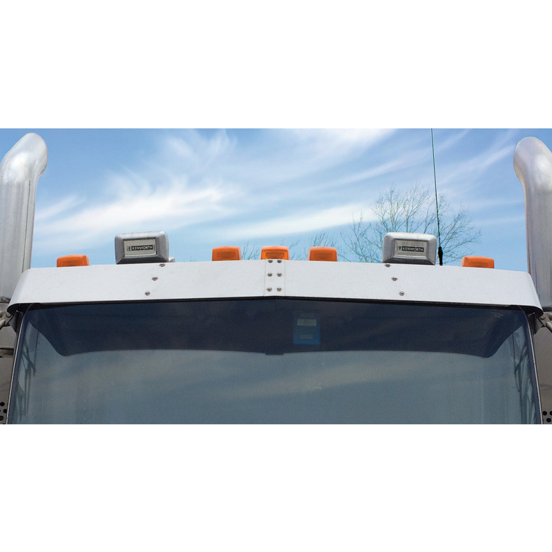 13" Kenworth W900 T800 T600 T660 T300 Drop Visor For Curved Windshield