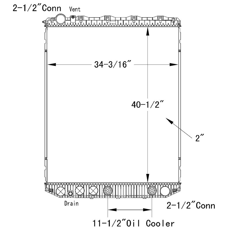 Volvo VNL Radiators | Raney's Truck Parts