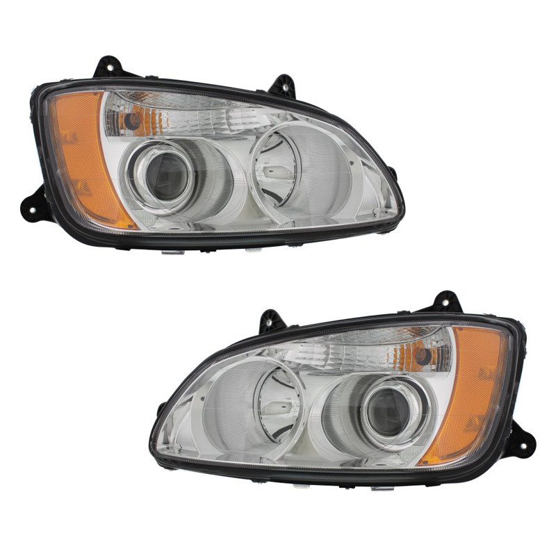 Kenworth T680 T700 T880 Side Marker Light with Chrome Bezel P541211