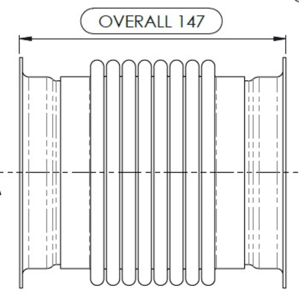 SemiTruck Exhaust Flex Pipes