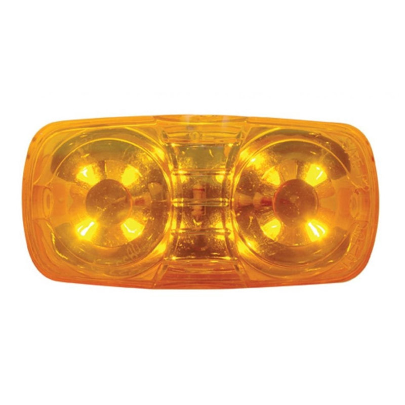 12 LED Reflector Rectangular Clearance Marker - Raney's Truck Parts