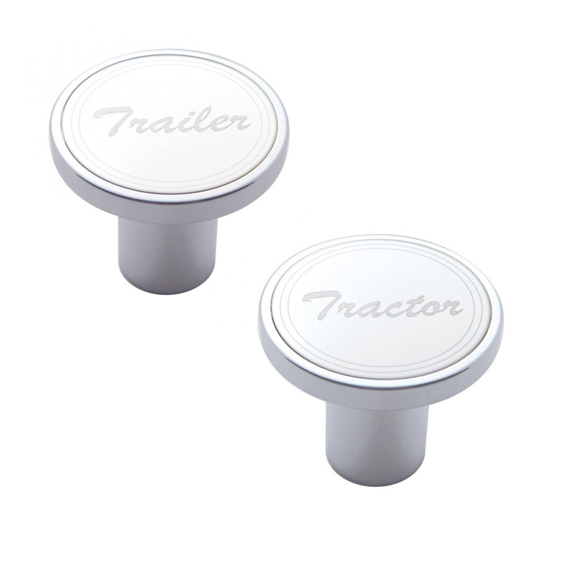 United Pacific Clear Toggle Switch Extensions – Set Of 5, 1-7/8" Long, Chrome Metal For Peterbilt