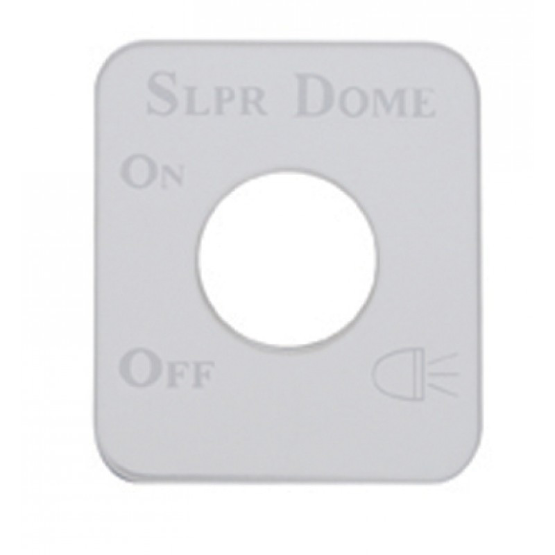 Peterbilt 389 Stainless Steel Single Watermelon Sleeper Dome Light