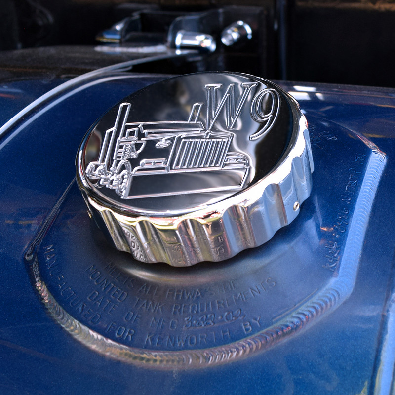 Peterbilt & Kenworth Chrome Diesel Exhaust Fluid DEF Tank Cap