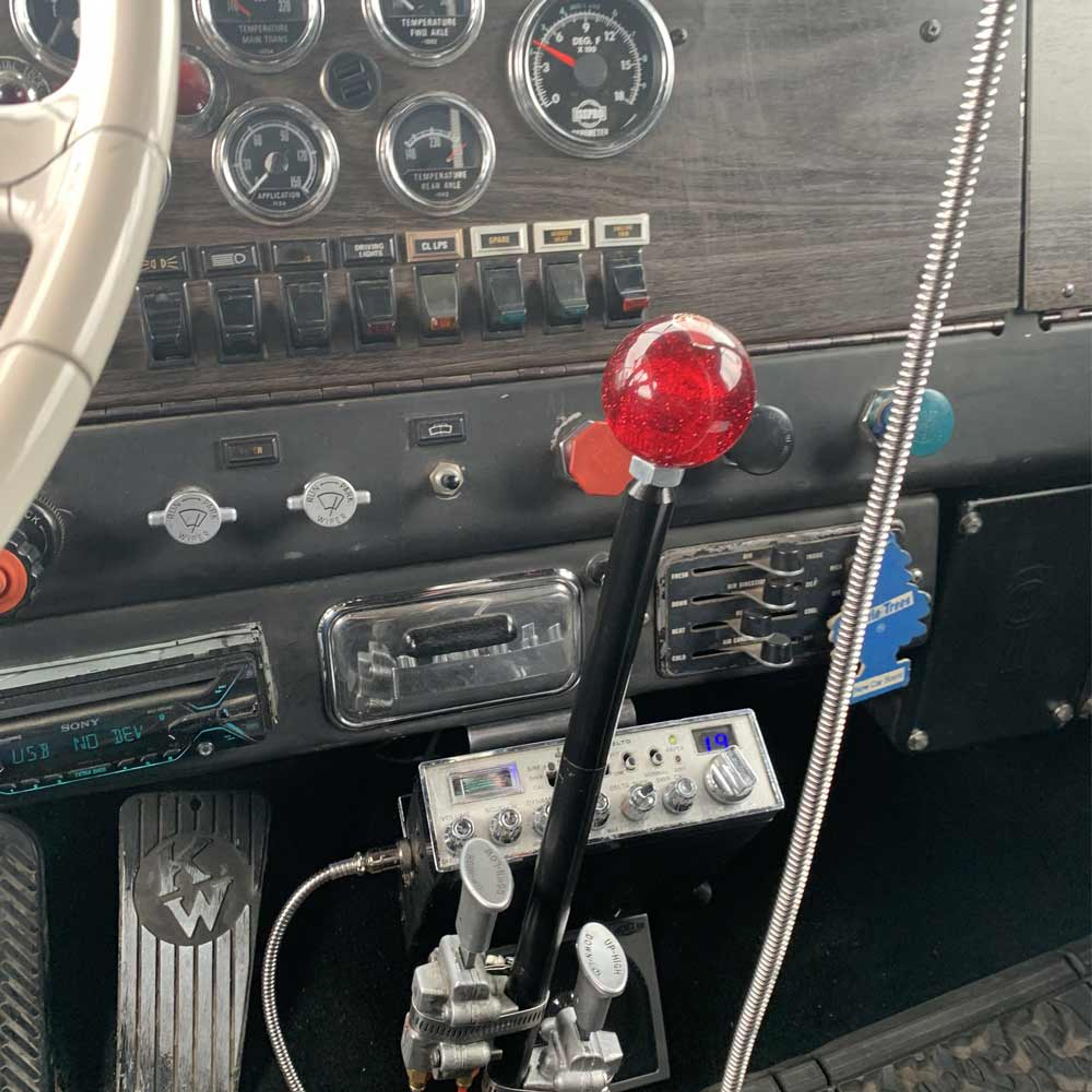 semi truck shift knobs