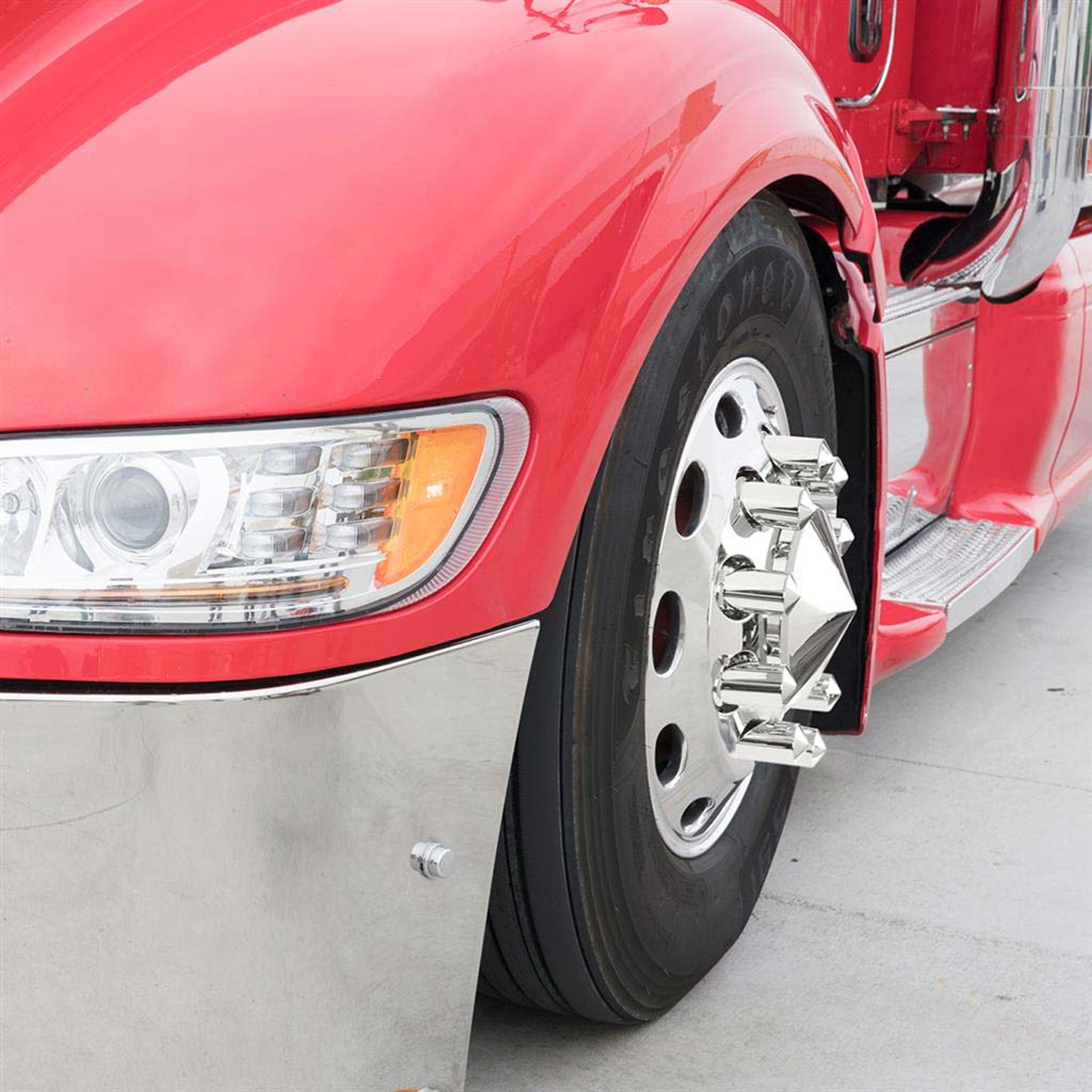 SemiTruck Lug Nut Covers