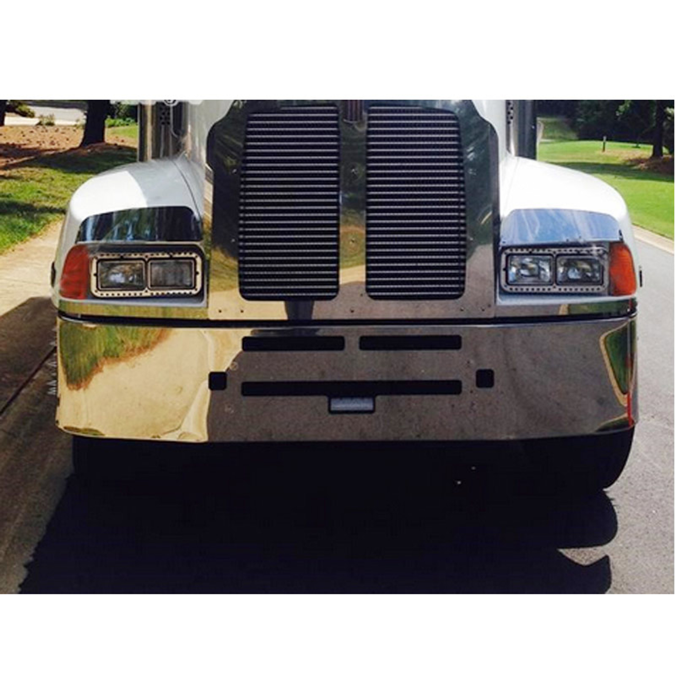 Kenworth T600 Bumper By Valley Chrome Raney's Truck Parts Kenworth T600 Bumper By Valley Chrome Raney's Truck Parts