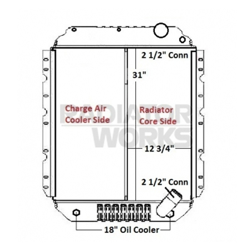 International 4200 4300 4400 DuraStar Radiators | Raney's Truck Parts
