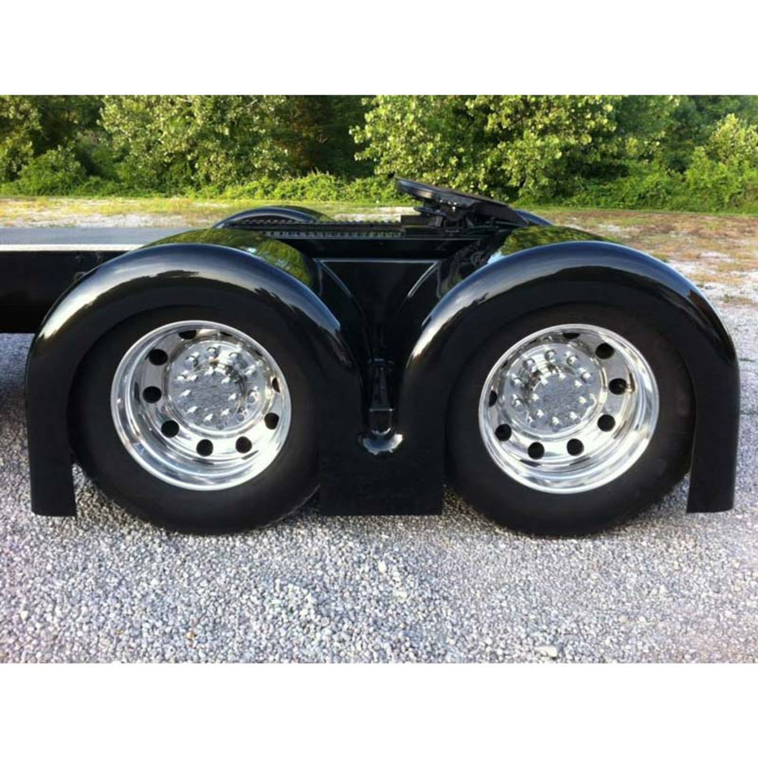 Classic Double Hump Fiberglass Rear Fenders Talladega Raney's Truck Parts