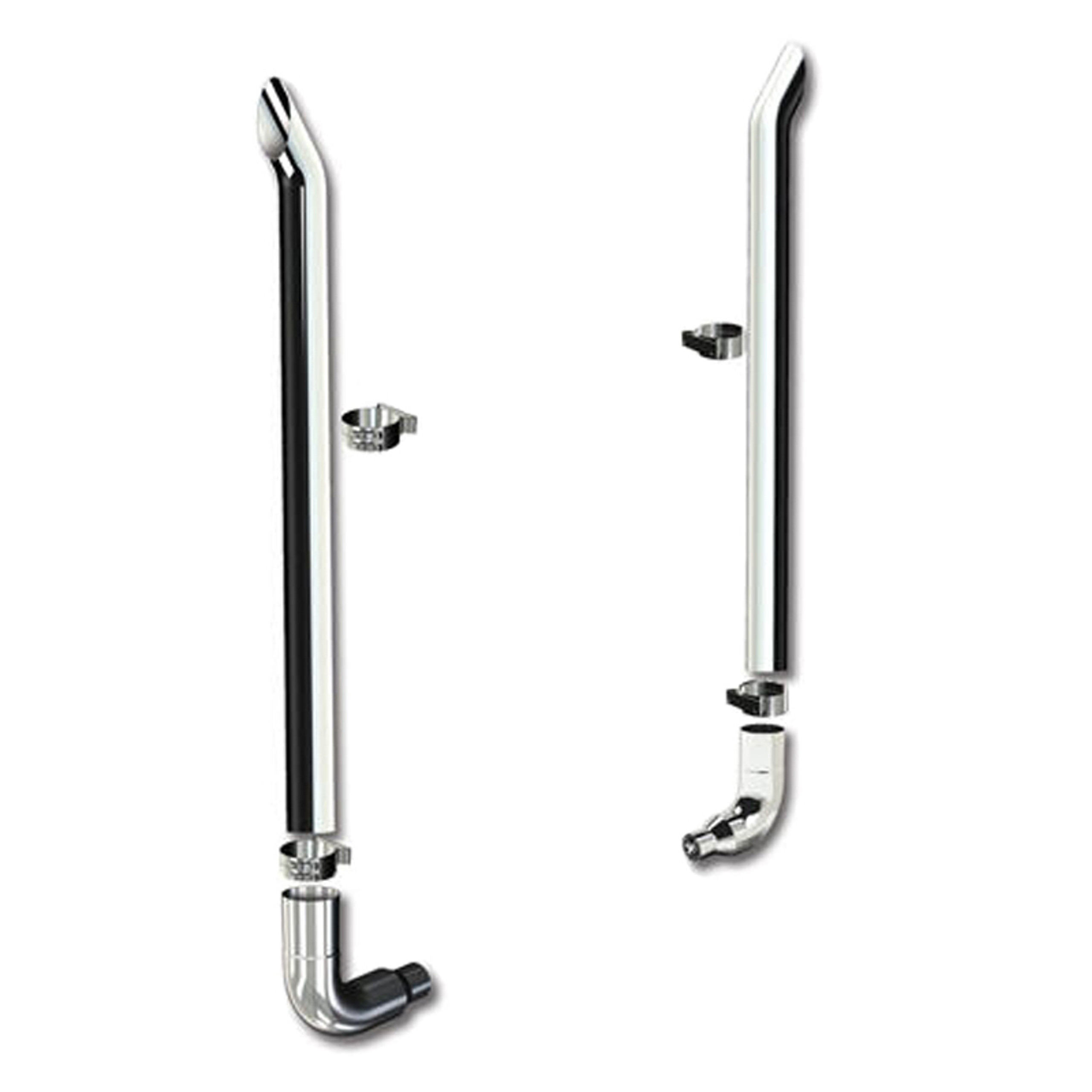 Freightliner Classic FLD 6" Dynaflex Chrome Exhaust Kit - Raney's Truck