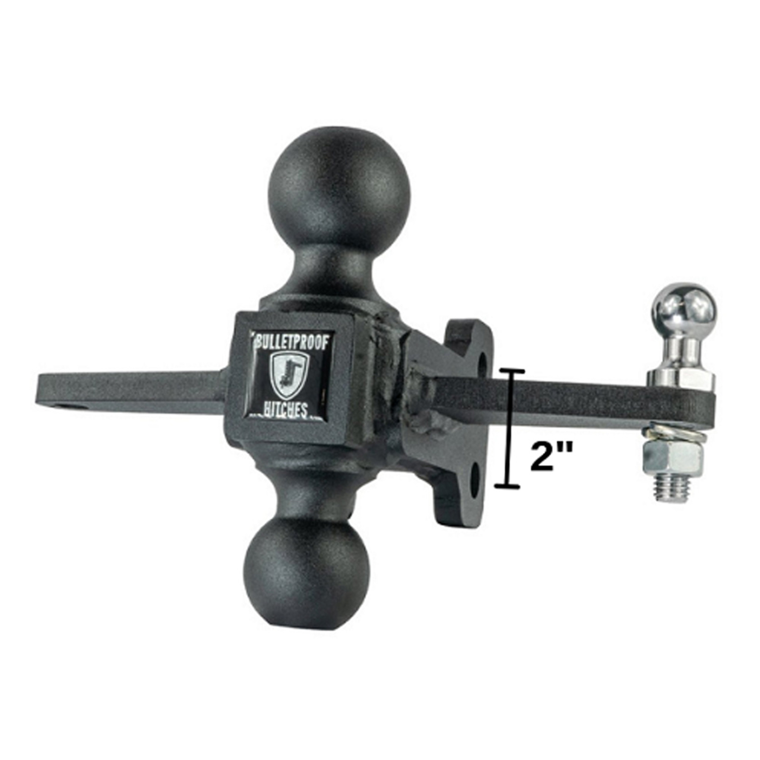 Medium Duty Sway Control Ball Hitch Attachment By BulletProof Hitches