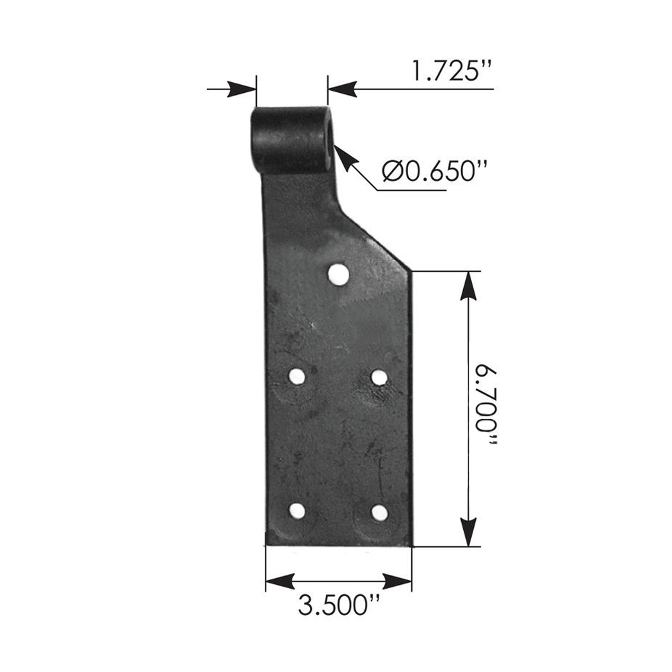 International Rear Axle ZSpring Shock Bracket 579637C1 Raney's Truck