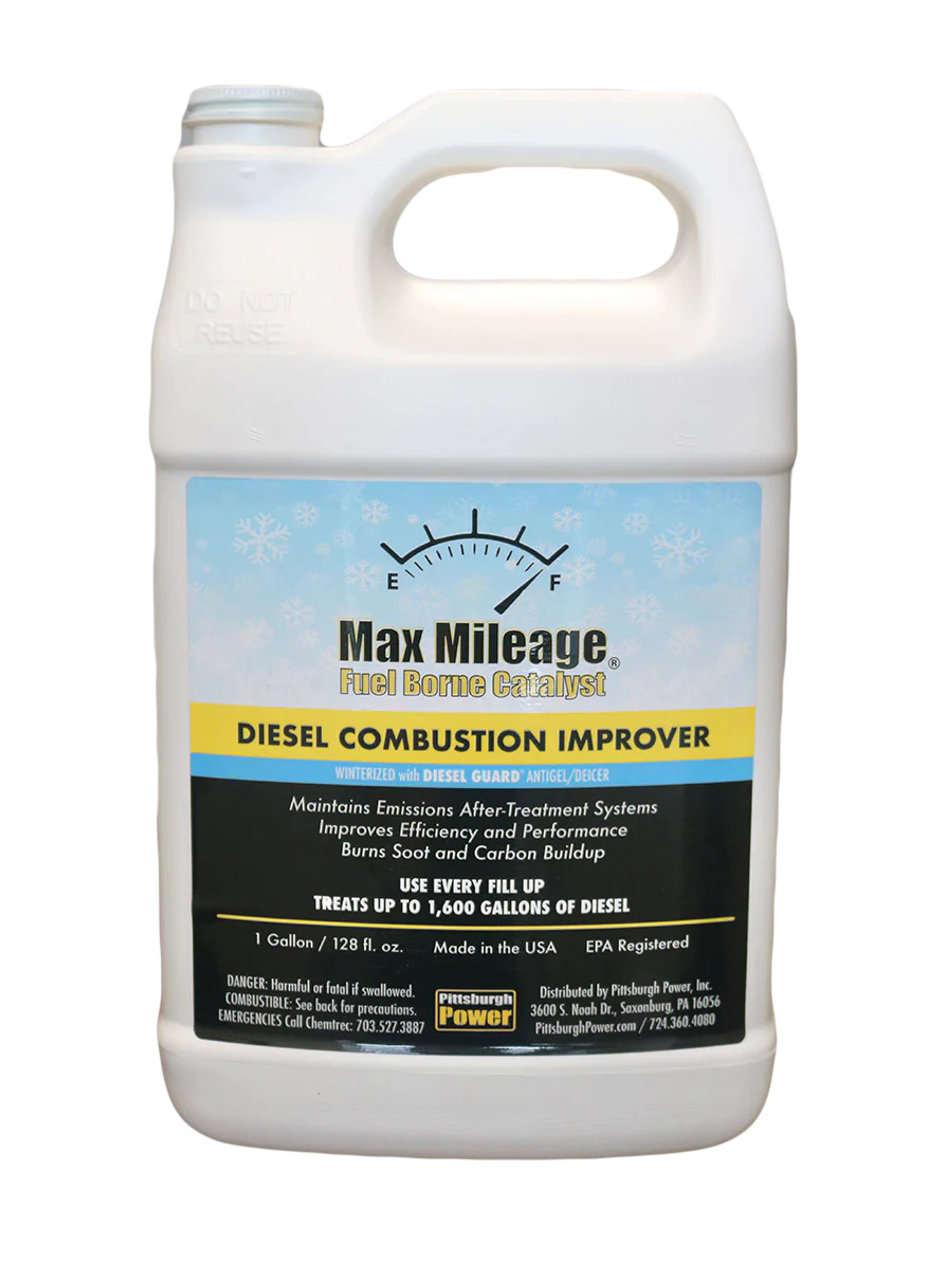 MAX Mileage Diesel Fuel Additive & Engine Treatment 1 Gallon Raney's