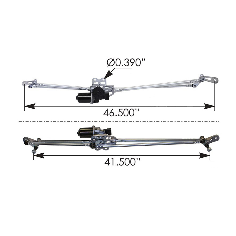 Freightliner Cascadia Wiper Motor & Linkage A2260959000 Raney's