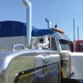 Chrome Texas Longhorn Bull Horn Truck Hood Ornament - Raney's Truck Parts