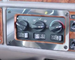 Peterbilt 378 379 386 387 330 & 335 HVAC Knob Kit 121-0001-000 - Raney ...