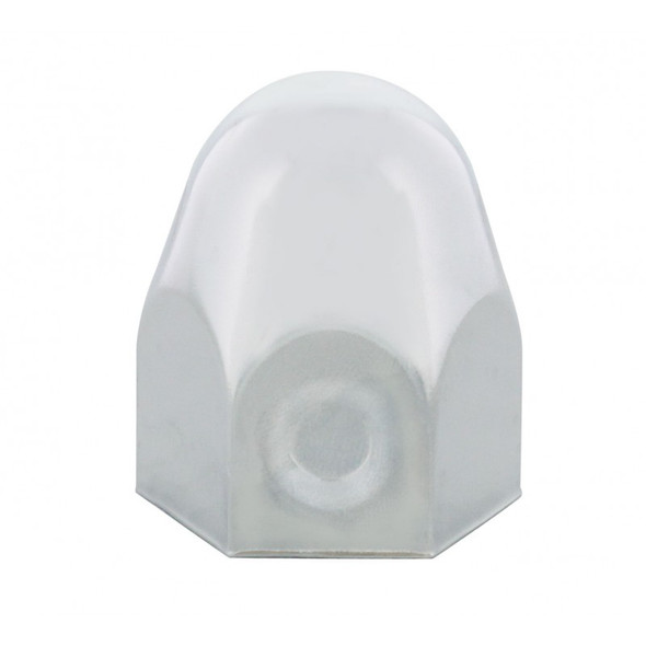 United Pacific Dome Rear Axle Cover Kit – 1 1/2" Lug Nut Covers, Chrome Aluminum