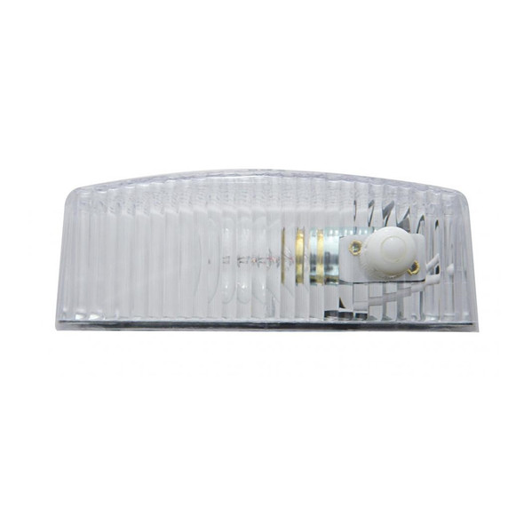 Grote 6-Inch Clear Dome Light With Switch – Surface Mount, Interior Truck Or Van Light