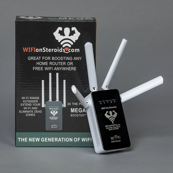  Wifi On Steroids Gen X Phone/JET Pack Hot Spot Booster - Package