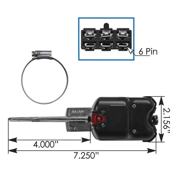 Peterbilt Turn Signal Multifunction Switch TL30350 Raney's Truck Parts