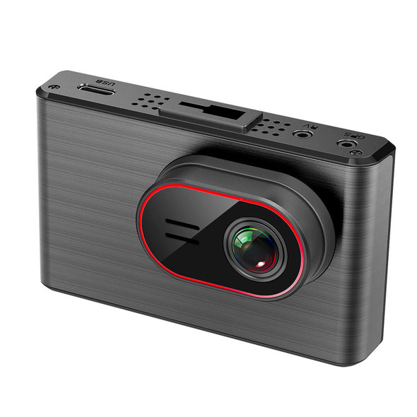 Universal Heavy Duty 2K Dual Pinnacle Touch Screen WiFi GPS Dash Cam System - Main Camera Lens