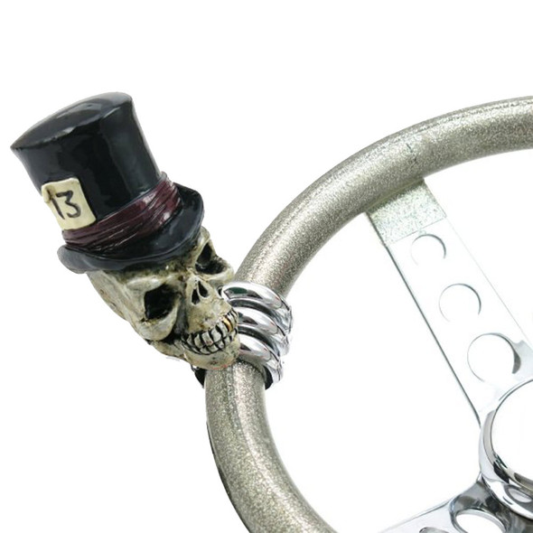 Timmy the Top Hat Skull Universal Steering Wheel Spinner - Default