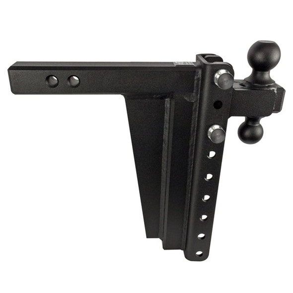 2" Extreme Duty Adjustable 12" Drop Hitch By BulletProof Hitches - Side