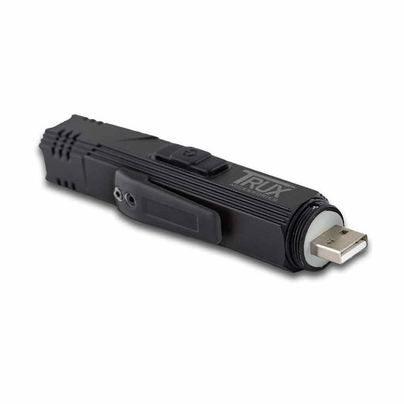 Multi-Functional USB Rechargeable LED Flashlight - Laying Down Multi-Functional USB Rechargeable LED Flashlight - Laying Down