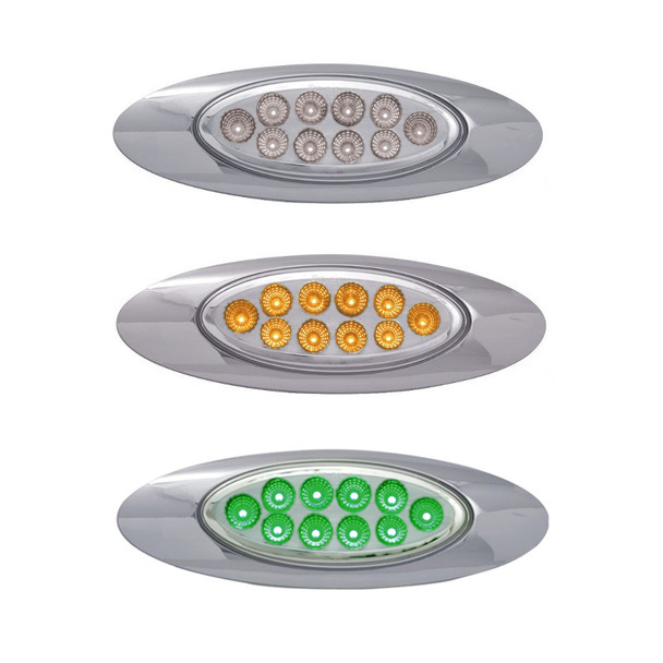 Millennium M1 Style Dual Revolution Amber & Green LED Marker Light