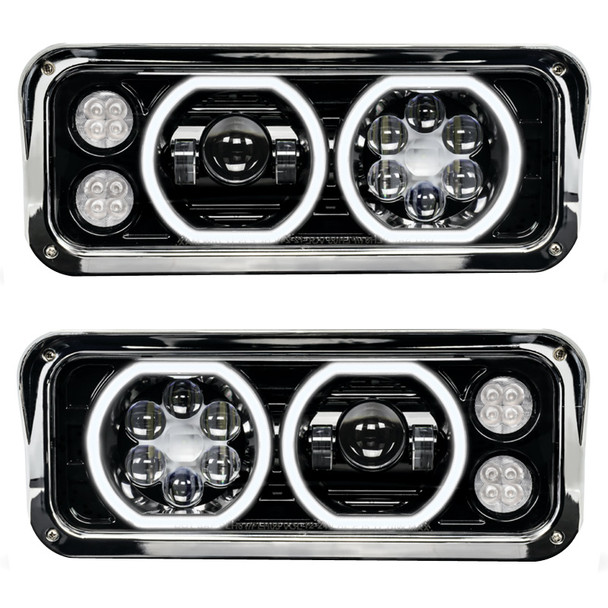 Kenworth t600 led headlights Clearance