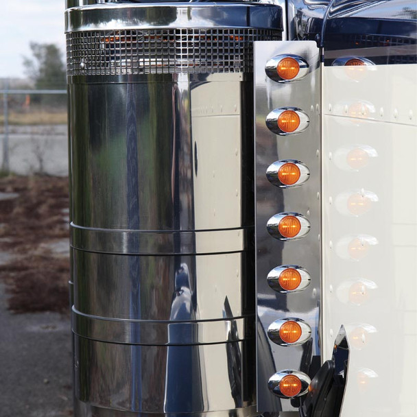 クオリティライフ　Steel mouth ハチローサラマンダー　テールブレード Peterbilt-24.5in-Multi-Fit-