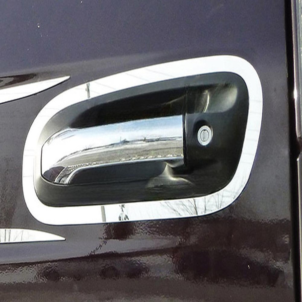 Peterbilt 567 579 589 304 Stainless Steel Door Handle Trim