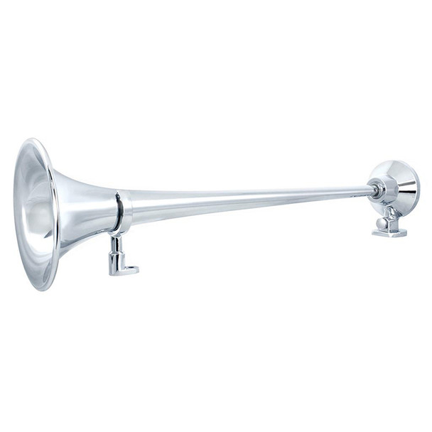 Chrome Emergency Tone Horn - Raney's Truck Parts