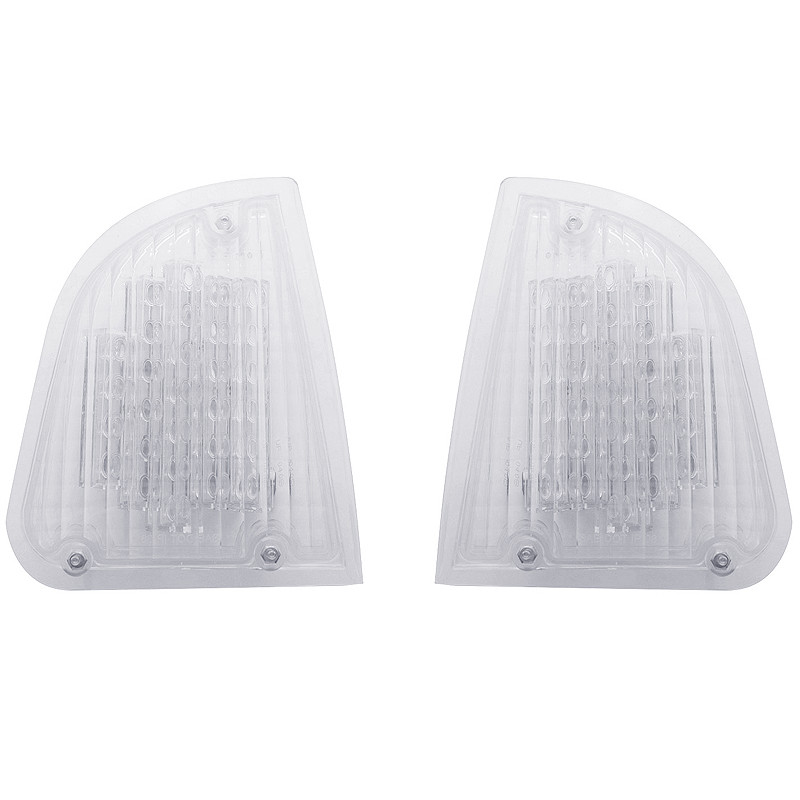 thumbnail image 2 of Pair Amber LED Turn Signal Lights For Kenworth K300 T300 T330 T600 (1986-2008) – DOT Certified, LOSTAR 2 of 5