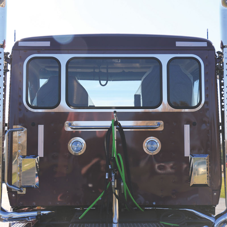 Peterbilt Sleeper/Day Cab Rear Window Trim 37.25" X 20.375" Window By