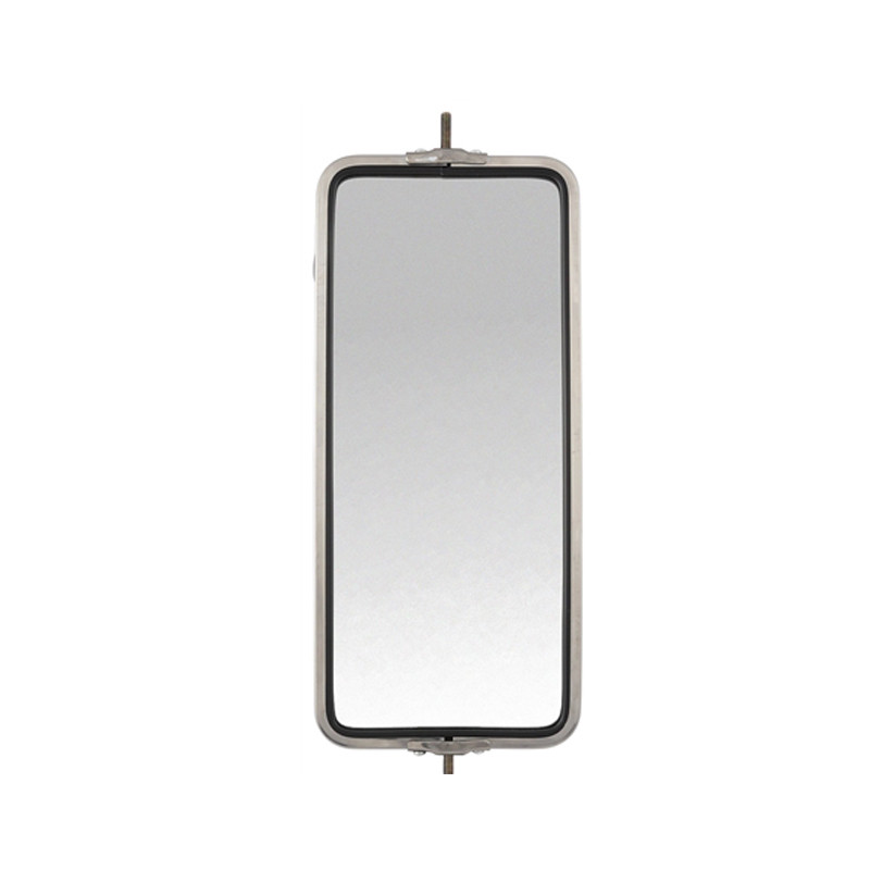 thumbnail interactive-video image 1 of AM Autoparts 16x6 Stainless Steel West Coast Mirrors – Heated With Turn Signal – Pair For HD Semi Truck 1 of 1
