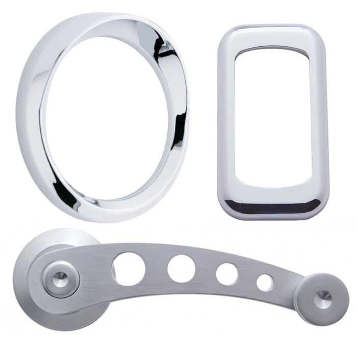 Peterbilt 388 389 Interior Chrome Trims | Raney's Truck Parts