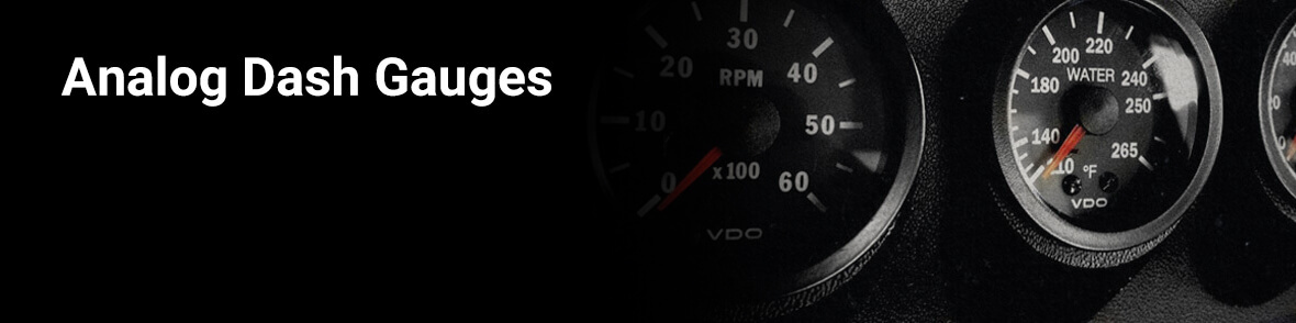 Semi Truck Analog Dash Gauges Semi Truck Analog Dash Gauges Banner