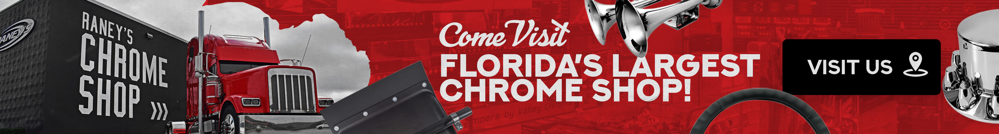 Raney's Truck Parts Chrome Semi Truck Parts and Accessories