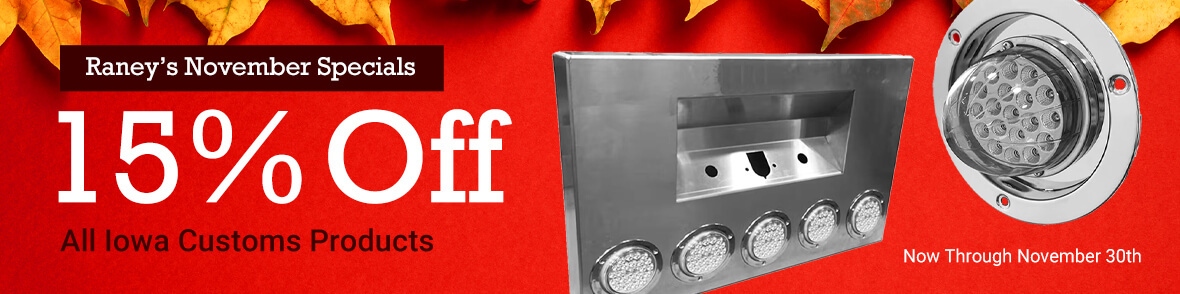 Iowa Customs Novermber Special Iowa Customs November Special