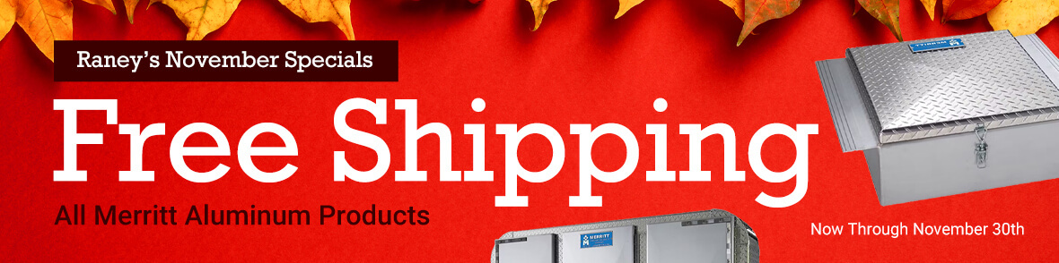 Merritt Aluminum Products November Special